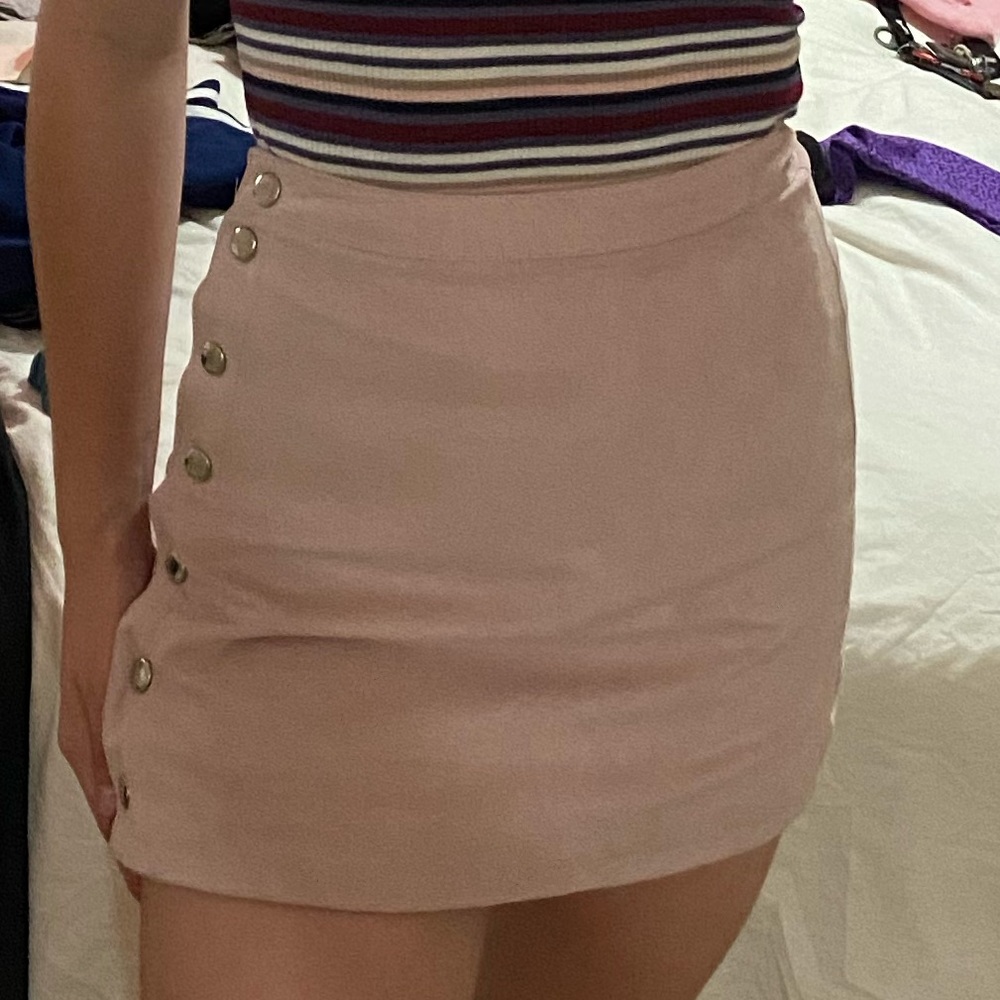 Pink skirt